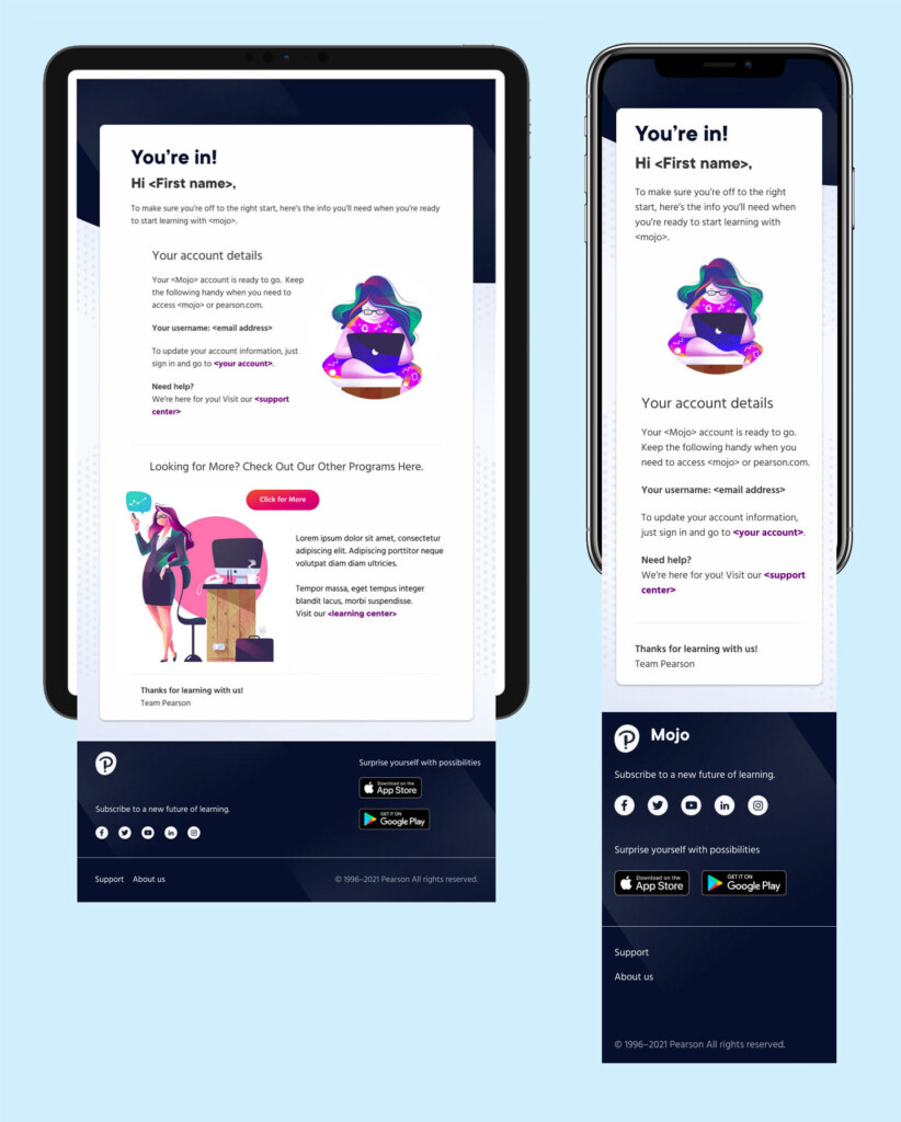 email campaign design